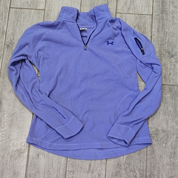 Under Armour Tops - Under armour medium purple fleece